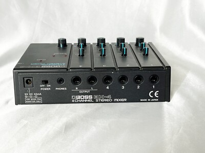 BOSS BX-4 Stereo mixer 1999 Vintage Made in Japan 4-in Stereo out