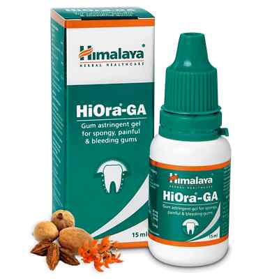 Himalaya HiOra GA Gum Astringent GEL for Spongy Painful & Bleeding Gums Exp-2026
