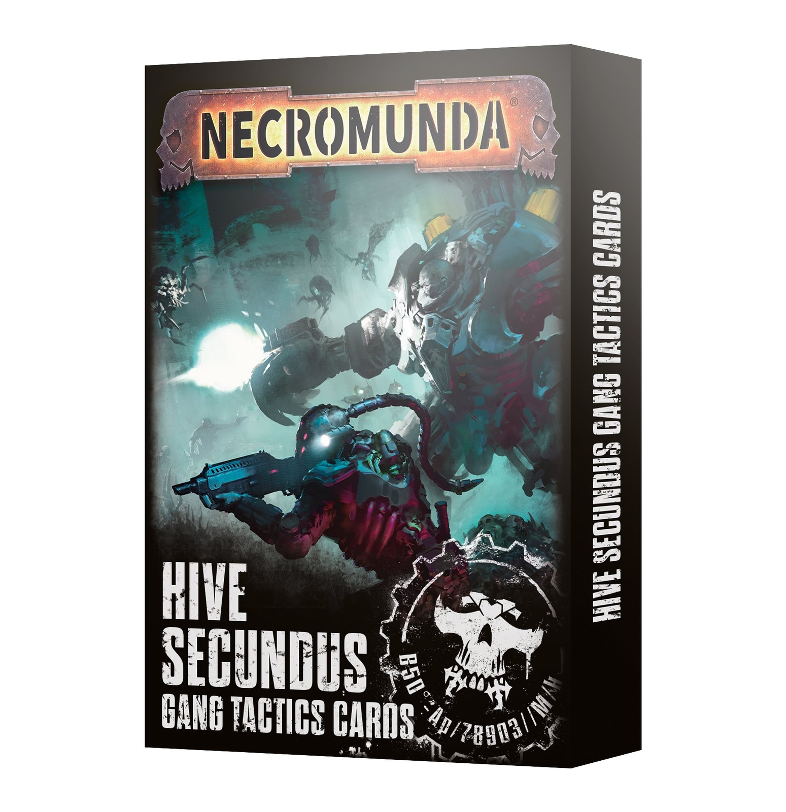 Тактические карты Necromunda: Hive Secundus GAW301-45 Совершенно новые, ЗАПЕЧАТАННЫЕ 