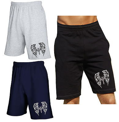   Herren Damen Sport Freizeit Shorts Bermuda Cargo Capri kurze Hose TRIBAL S-XXL