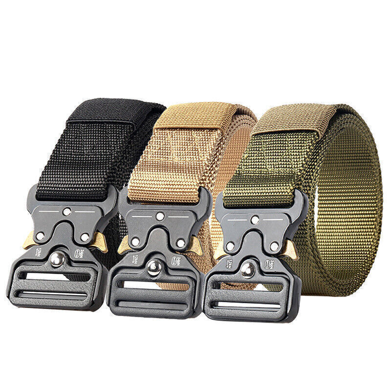 Men's Belt Casual Tactical Belt Multifunctional Adjustable Outdoor Combat Belt