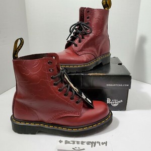 100% Auténtico Raro Bape x Dr. Martens 1460 Pascal Bota De Hombre Talla 7 |  8 de mujer | eBay