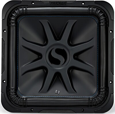 KICKER 44L7S154 CAR AUDIO 15'' SOLO BARIC SUBWOOFER SUB WOOFER DVC 4-OHM L7S154