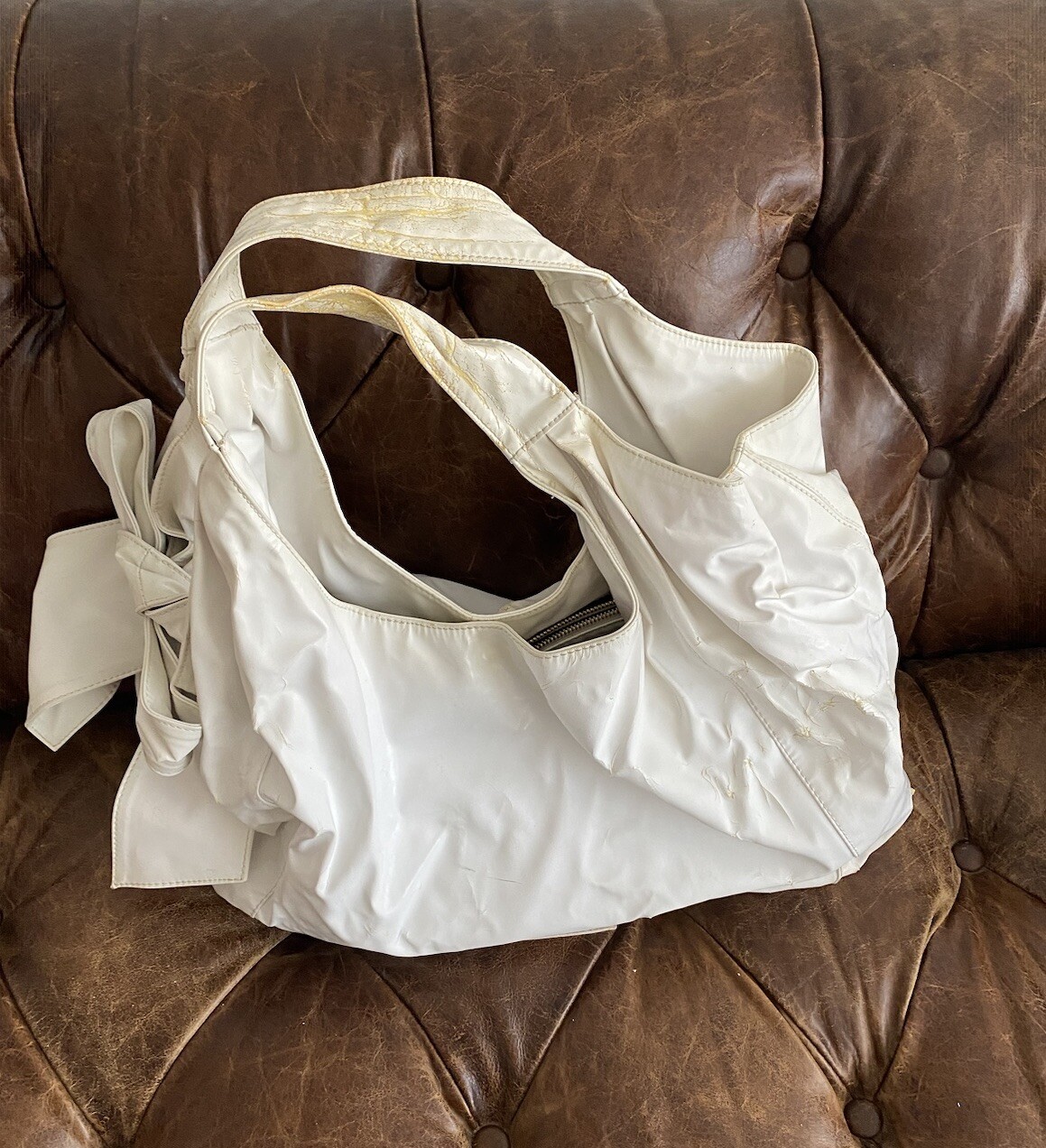 valentino garavani White bag second hand