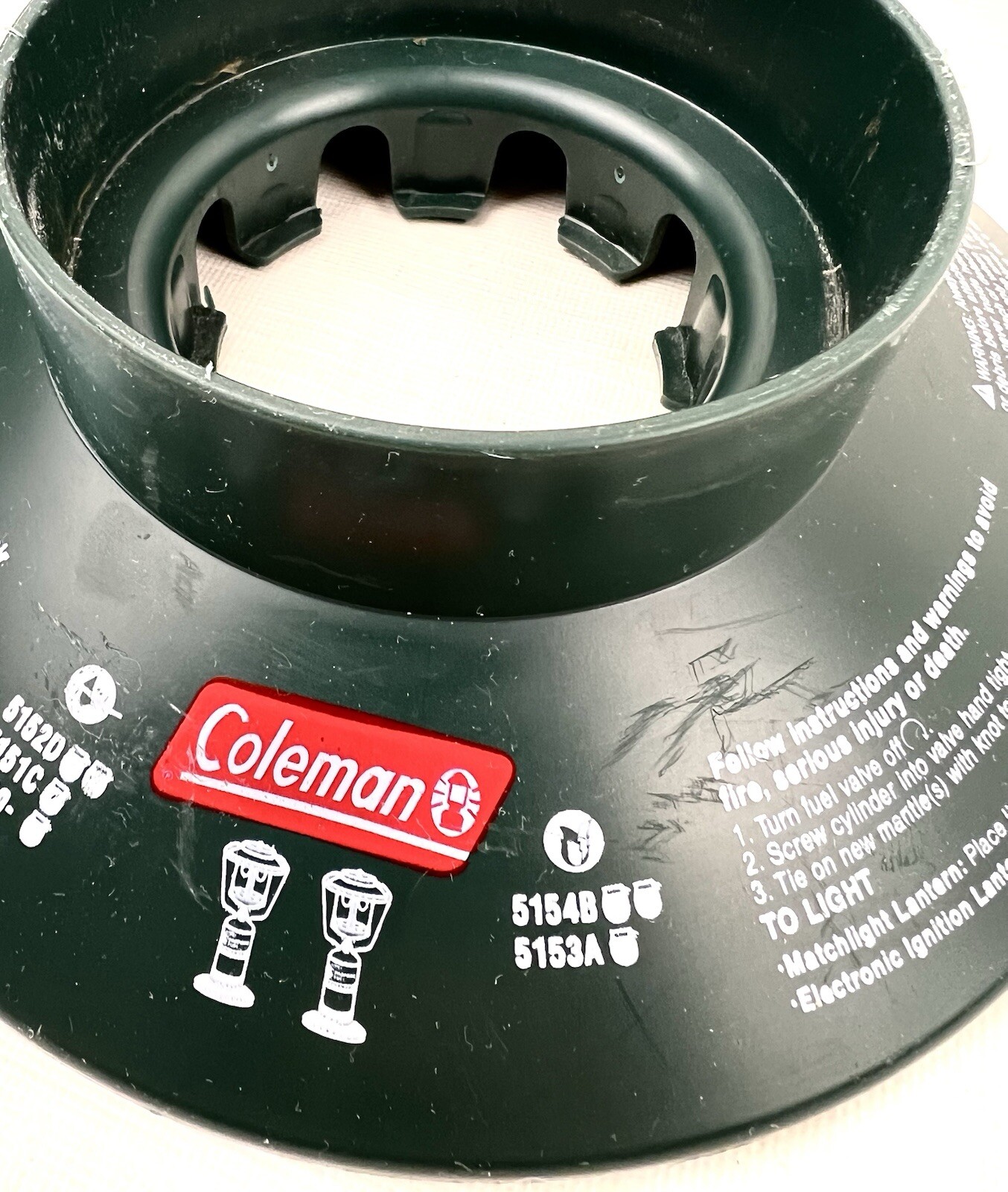 Coleman 5154B700 Electronic Ignition Propane Lantern - Used