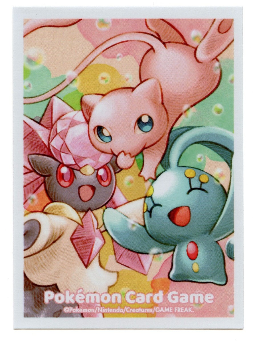 Mew Manaphy Diancie Individual Card Sleeve Pokemon Center Japan