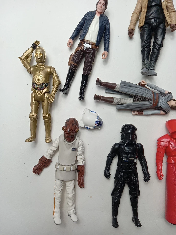 Hasbro Star Wars Episodio VII El Despertar de la Fuerza 3,75" Lote de 8 Foto 2 de 4