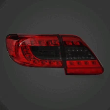 VLAND 2Pcs LED Tail Lights Rear Brake Lamp Assembly For 2011-2013 Toyota Corolla