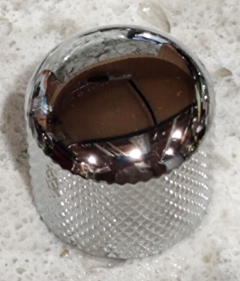 CORT C5 BASS GUITAR KNOB - CHROME DOME - FULL SIZE PUSH ON | eBay