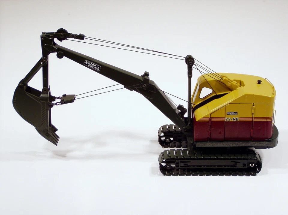 Excavadora de cable Ruston Bucyrus 22RB - 1/50 - EMD #002.1 - pistas metálicas Foto 2 de 4