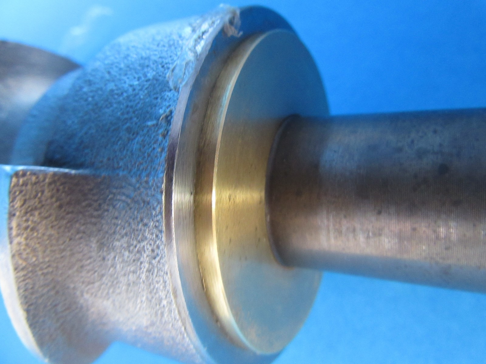 (2) 32 Brass Thrust Washer for Hobart Meat Grinder Worm Auger Stud