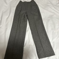 Evan Picone Wool Blend Grey Trousers Size 4