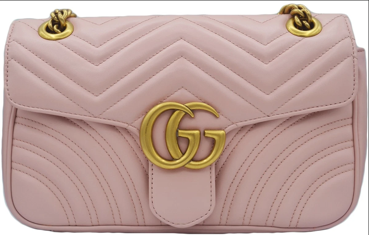 BOLSA GUCCI MARMONT SHOULDER PRETA