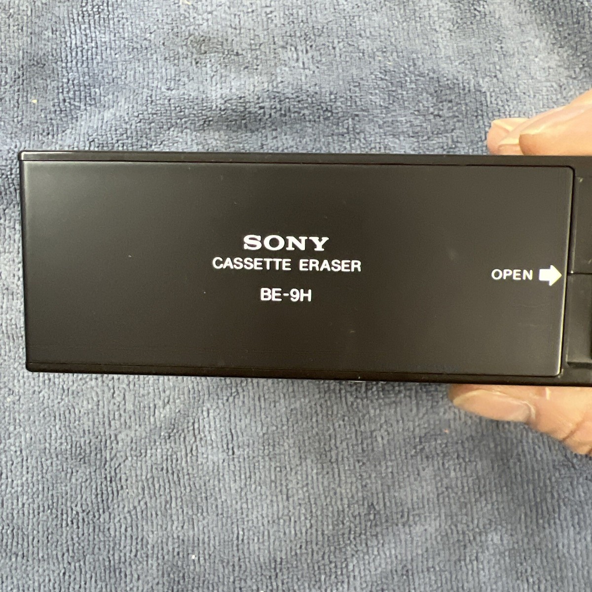 SONY BE-9H Magnetic Cassette Eraser Vintage Working Tested