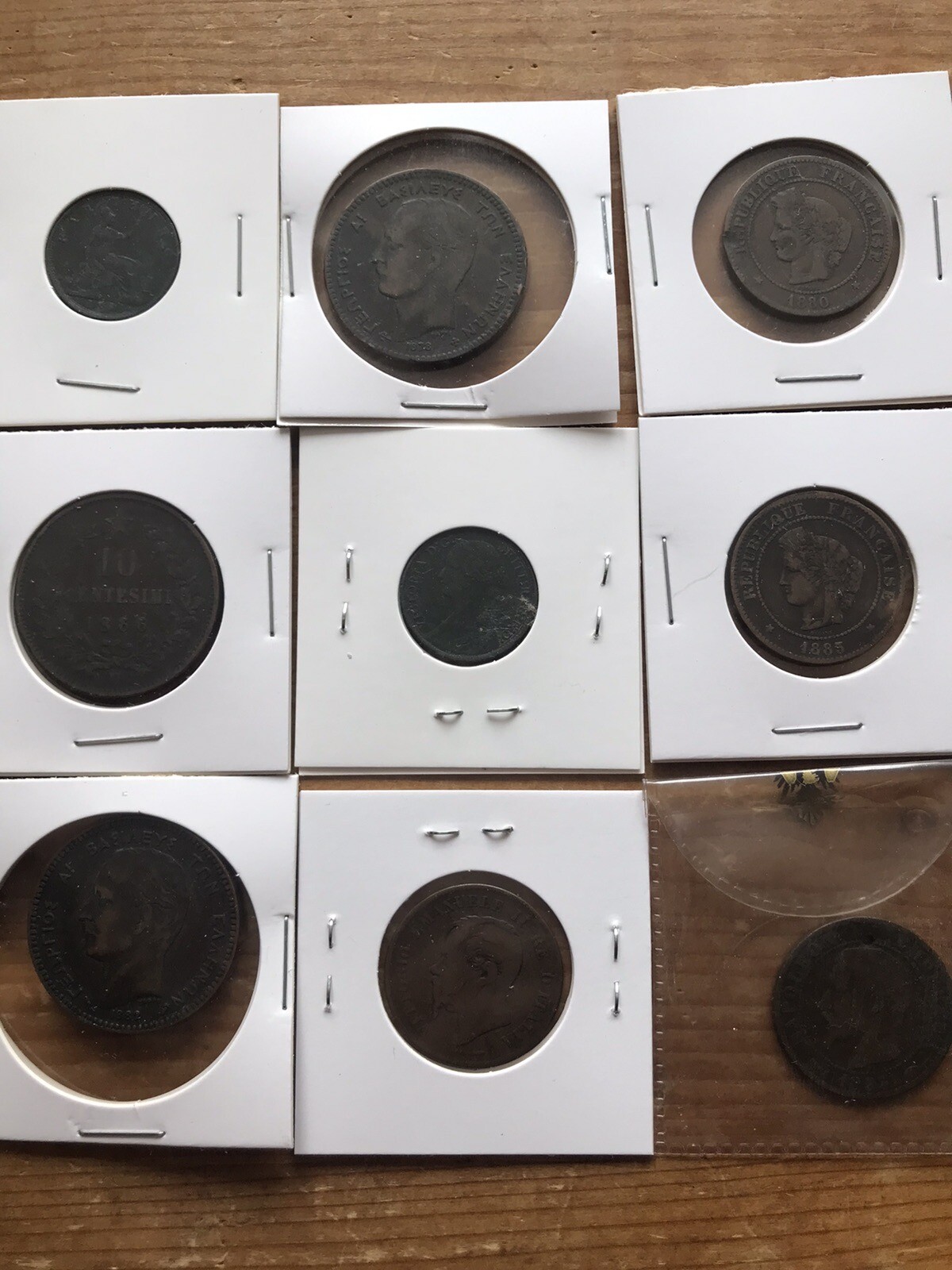 Large Coin Collection Roman, 1800s Coppers, Silver Coins Old Coins