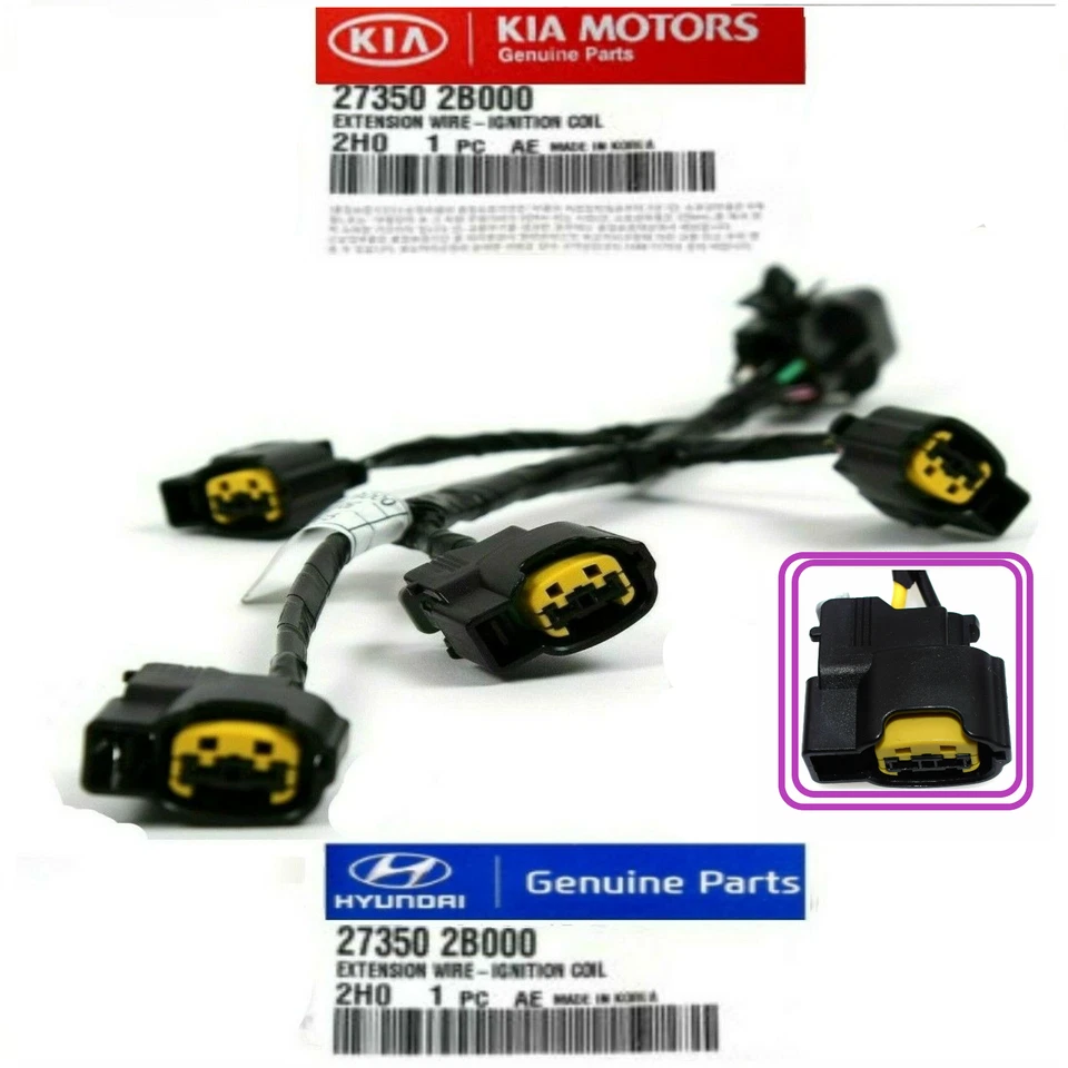 ⭐ 正品 ⭐HYUNDAI 起亚点火线圈线束电缆连接器 ⭐⭐⭐⭐⭐ — 第 4/4 张图片