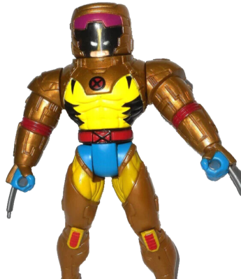 X-MEN toybiz 1995 WOLVERINE space suit complete 1994 phoenix saga