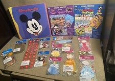 Disney Assorted Scrapbooking Album, Stickers and Paper Mixed Lot of 16