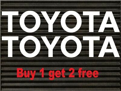 Toyota Emblem Decal Buy 1 get 2 FREE Toyota Car Truck iPhone FREE SHIPPING