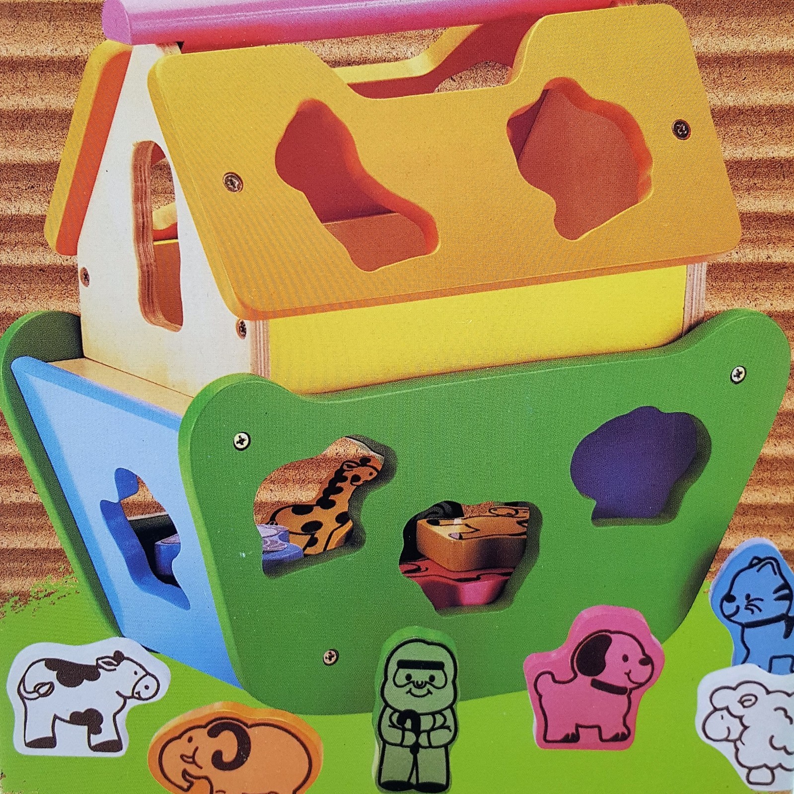 tender leaf toys noah's shape sorter ark