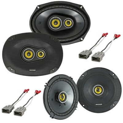 2004-2008 Acura TL Kicker Complete Speaker Replacement Package