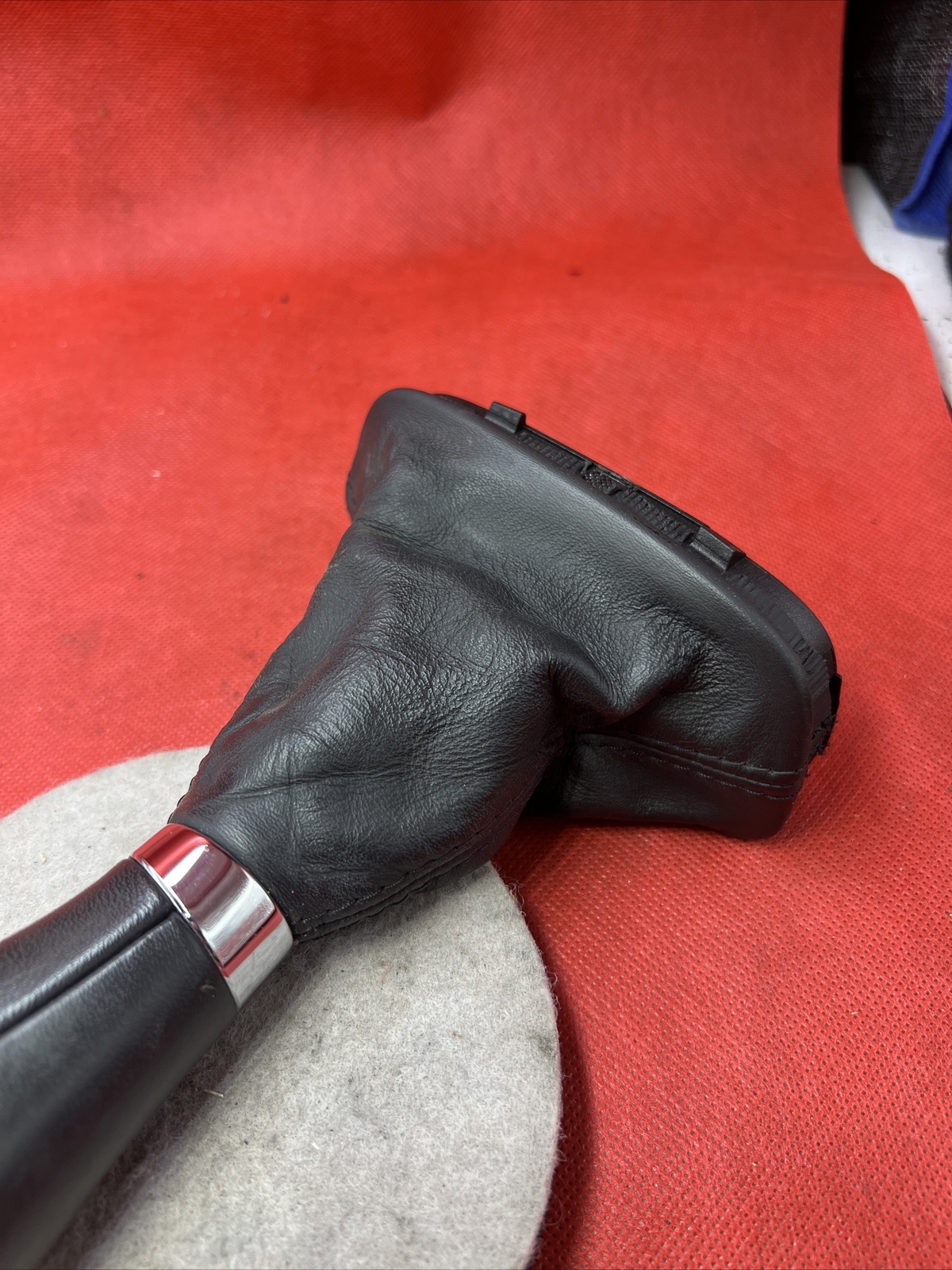 0507 Mercedes W203 C280 C350 Gear Shifter Shift Knob Boot Black