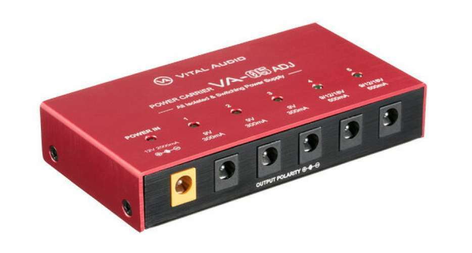 Vital Audio POWER CARRIER VA-05 ADJ Power supply effector for effect pedals