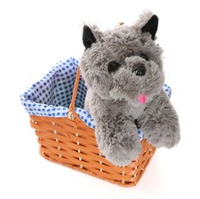 WICKER BASKET DOROTHY PROP ACCESSORY WORLD BOOK DAY FANCY DRESS EXTRAS AVAILABLE