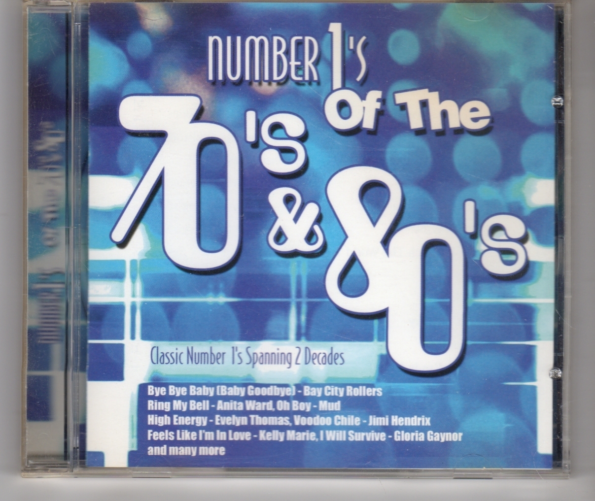 (HH472) Number 1s of the 70s & 80s, 19 tracks various artists - 2001 CD