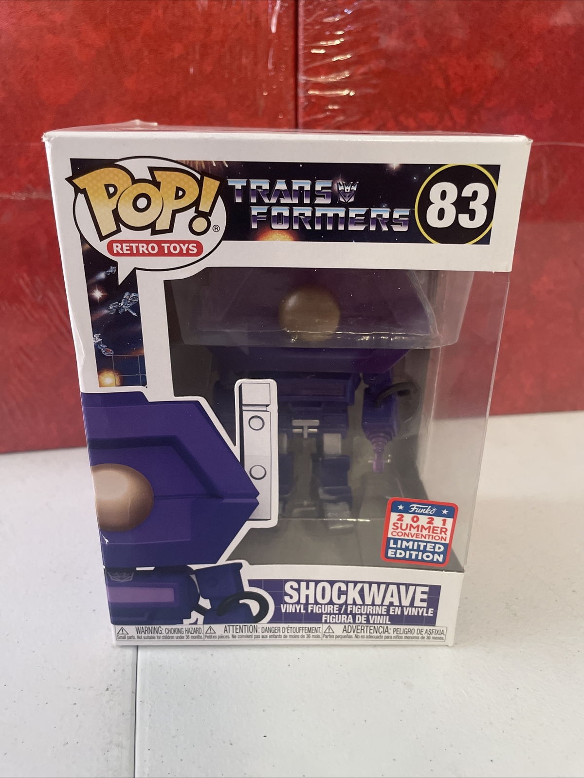 Funko Pop! Vinyl: Transformers - Shockwave - Target San Diego Comic Con 2021