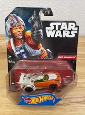 Hot Wheels Star Wars Luke Skywalker 1:64 Diecast Mattel New H1