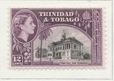 English Colonies British Colony TRINIDAD & TOBAGO 1953 12c MH* A28P14F27266