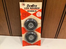 Vintage Dave Brown Lite Flite Wheels 2.5โ Model Aircraft Tires made in USA