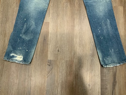 New AG Adriano Goldschmied Mens Jeans The Tellis Distressed Modern Slim Sz 32x33 - Picture 8 of 8