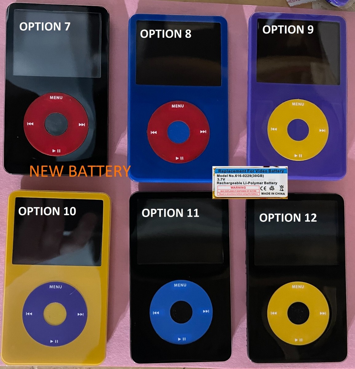 Apple iPod Classic 5.5世代 60GB APPLE iPOD CLASSIC 5TH GEN. WHITE 60GBWOFLSON CHIPNEW