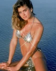 3.5x5 color photo of Television, Movie and Supermodel Kathy Ireland.