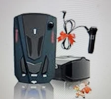 Lorvint Driving Aid, Radar Detector,Cars w/City/Highway Mode,Mute Memory,LED