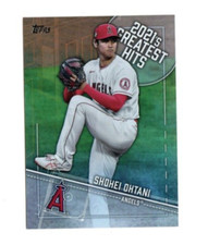 2022 Topps Series One Baseball Shohei Ohtani 2021's GREATEST HITS 21GH-10