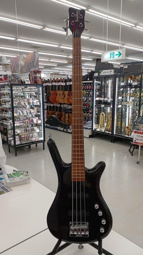 Warwick RockBass Corvette 4-String Electric Bass Guitar Black