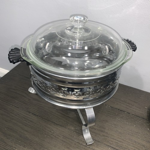 Vintage PYREX Food Warmer 