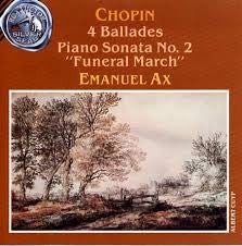 Frederic Chopin - 4 Ballades / Piano Sonata No. 2 Funeral March - U - D5783z