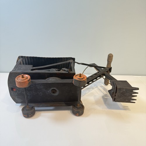 Buddy L Antique Pressed Steel 1920's Heavy Duty Steam Shovel Ride On - Picture 9 of 15