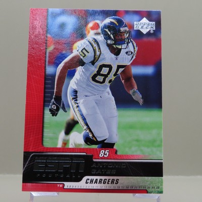 Antonio Gates 2005 Upper Deck ESPN #82 Chargers HOF