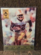 1995 Collector's Edge Black Label Quantum Motion #D /5151 Errict Rhett #9