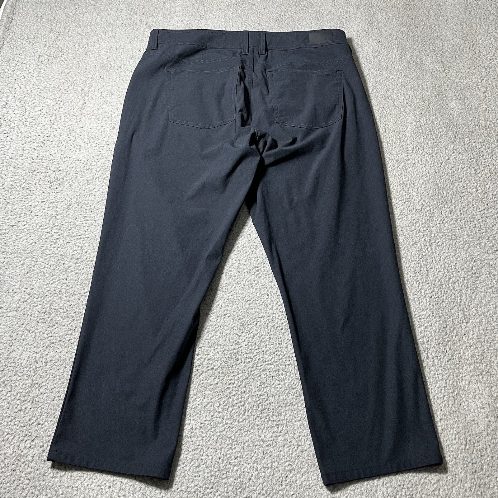 Rhone Commuter Pants Mens 34 Blue Slim Straight Performance Stretch Golf Chino