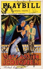 Dirty Rotten Scoundrels Signed Autographed Cast Playbill - John Lithgow