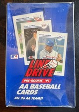 1991 Line Drive Pre-Rookie AA Baseball Box Factory Sealed