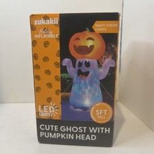 Halloween 5 Inflatable Ghost Decoration With Lights