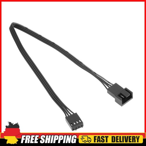 25cm Motherboard 4Pin Female to PWM Fan 4Pin Male Power Extension Cable