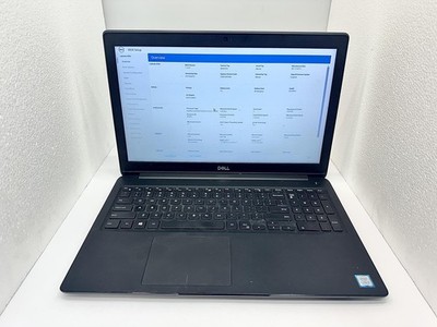 Dell Latitude 3500 15.6'', Intel Core i5-8265U CPU @ 1.60GHz, 8GB RAM